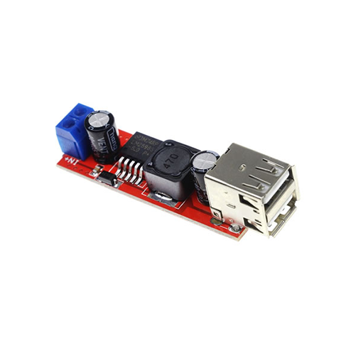 Dual USB Output 9V 12V 24V 36V 5V DC-DC Power Supply Module