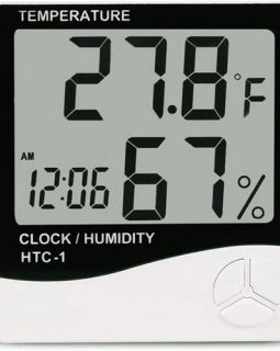 HTC-1 Digital LCD Electronic Alarm Clock Hygrometer