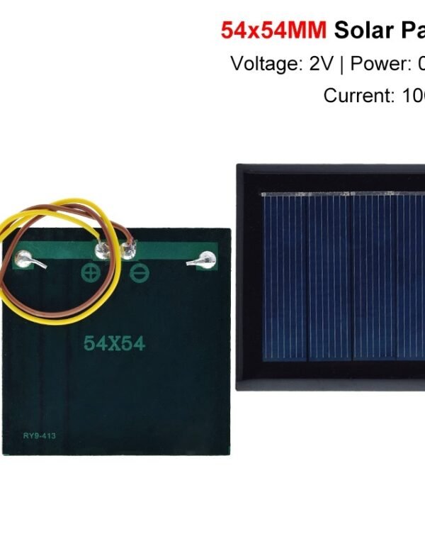 2V 0.2W 100mA Solar Panel