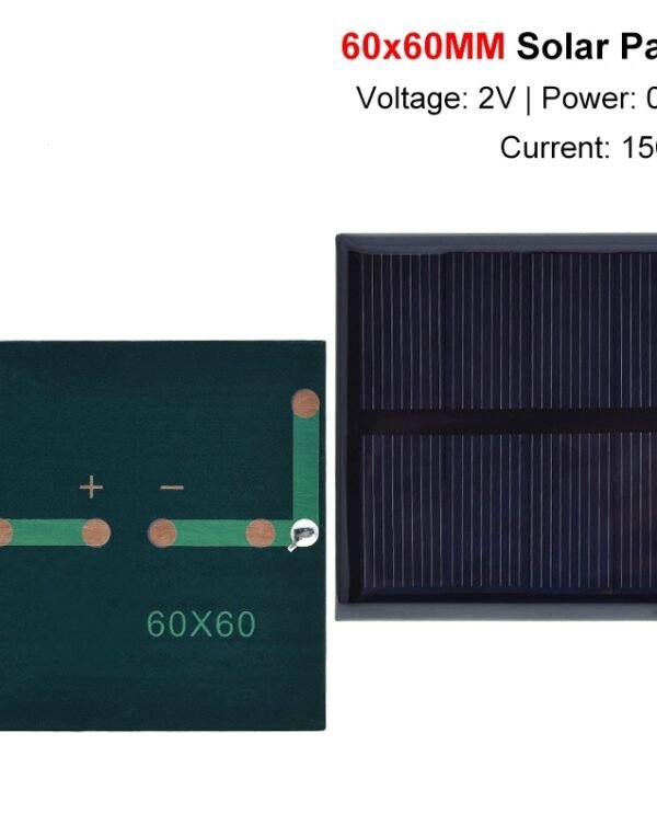 2V 0.3W 150mA Solar Panel