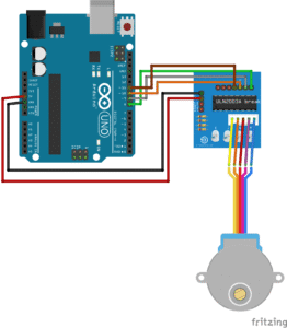Stepper motor control with Arduino